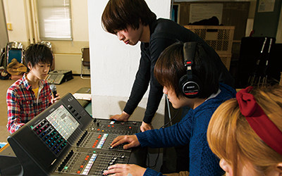 音響・照明実習イメージ
