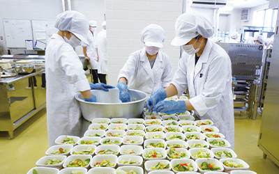 給食管理実習イメージ