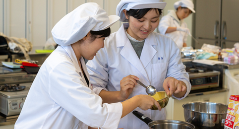 給食管理実習イメージ