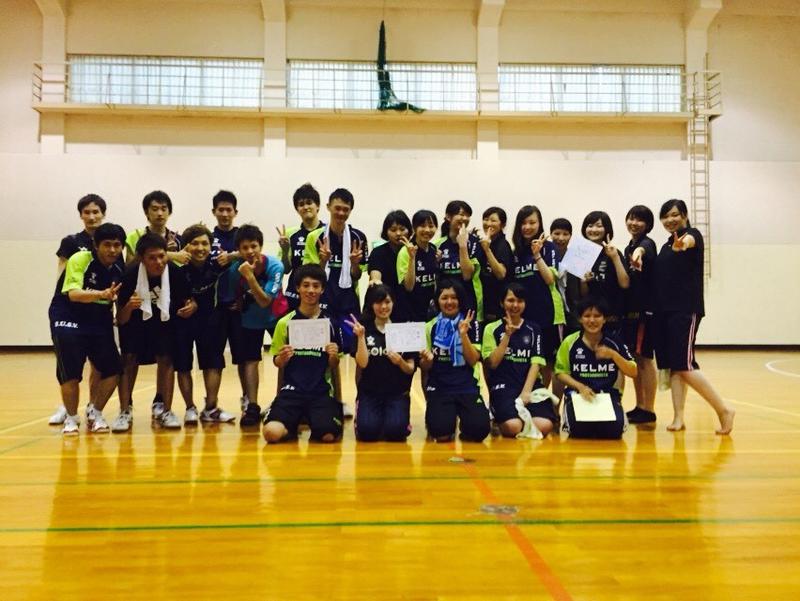 ソフトバレー同好会 体育系 同好会 クラブ 同好会 キャンパスライフ 四国大学