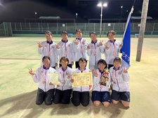 女子ソフトテニス部が「全日本学生ソフトテニス選手権大会」大学対抗戦で第3位入賞を果たしました
