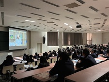徳島県立城西高等学校1年生が来学されました