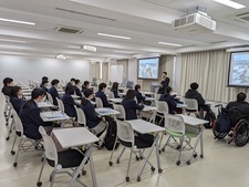  徳島県立板野高等学校1年生が来学されました