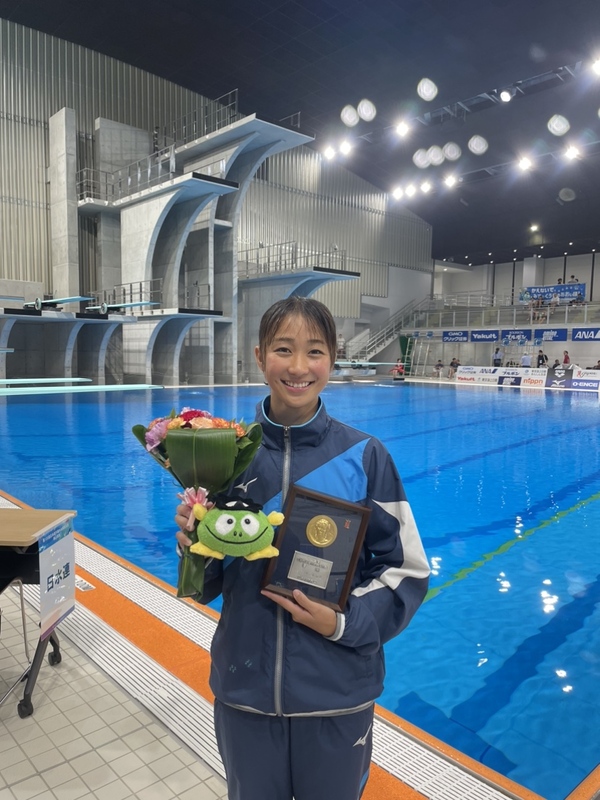 飛込競技 森岡さくら選手のインタビューと練習風景が『フォーカス徳島』の特集で放送されます