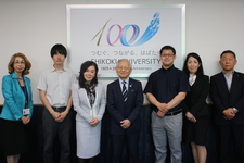 高川学園高校の皆様が来学されました