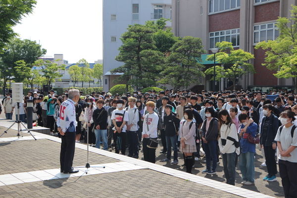 令和7年5月15日（木）に全学球技大会を開催しました。
