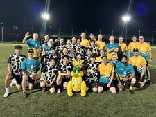 タッチラグビー部がオーストラリアのチームと国際交流を行いました