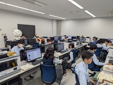 徳島県立阿波西高等学校２年生の皆さんが本学でのキャンパスライフ体験を行いました