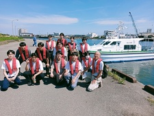 「県内企業の魅力を発掘・発信するプロジェクト」の学生チームが【海上運送と徳島の物流インフラの現場を知る】特別研修を実施いただきました
