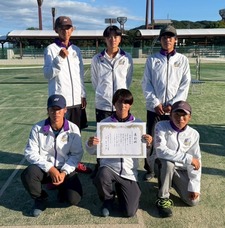 中国・四国学生ソフトテニス選手権大会【男子】 団体戦３位！